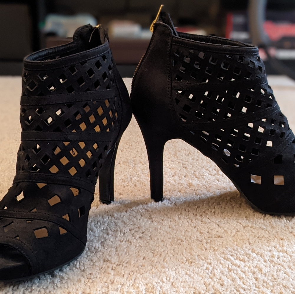 Lane Bryant Caged Heels